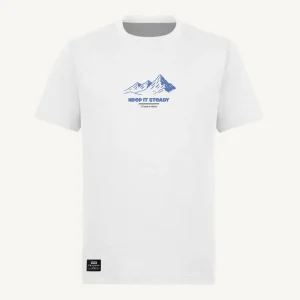 T-shirt Unisexe Made in Portugal et Coton Bio Blanc — Alpe d'Huez