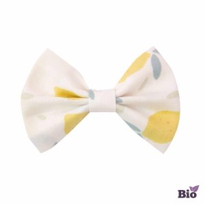 Barrette noeud citrons bio