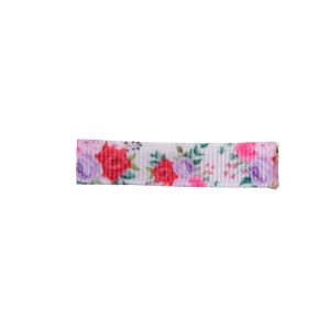 Barrette pince anti-glisse roses