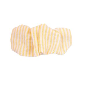 Barrette clip chouchou rayé soleil