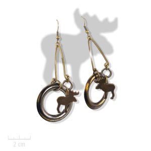 Boucle d’oreille Ludique 8