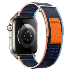 Bracelet Trail Edition en nylon résistant pour Apple Watch avec fermeture velcro, modèle Elios