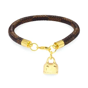 Bracelet charm sac à main, en microfibre, pour femme, modèle Yirelle