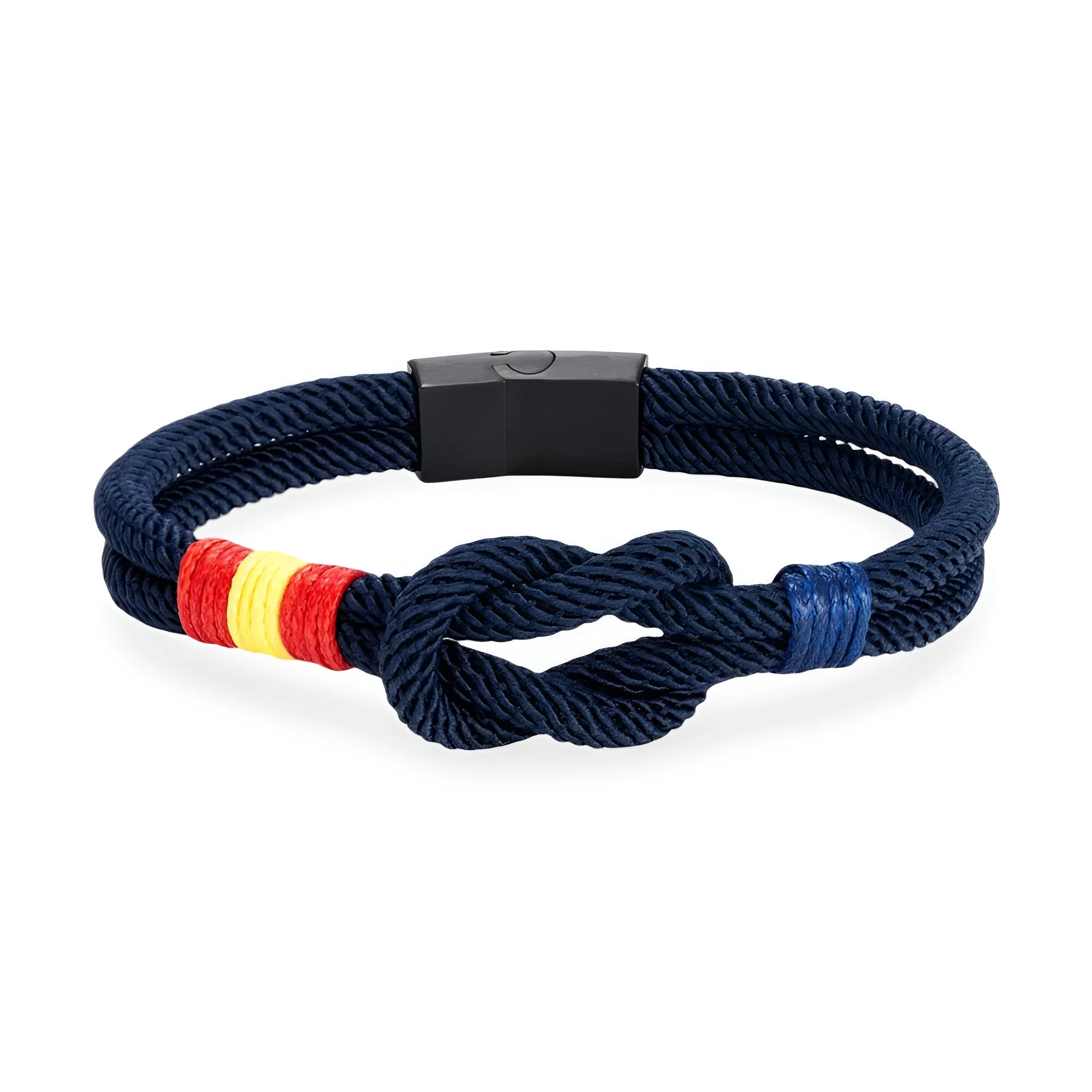 Bracelet cordon, noeud, drapeau espagnol, modèle Sergio – Image 8