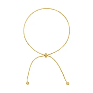 Bracelet de cheville, en titane, coulissant, pour femme, modèle Nyma