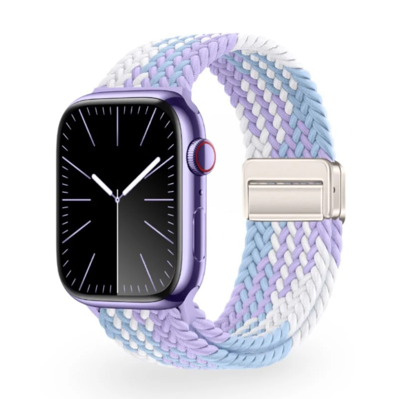 Bracelet Apple Watch, en nylon, mixte, modèle Nyxan – Image 5