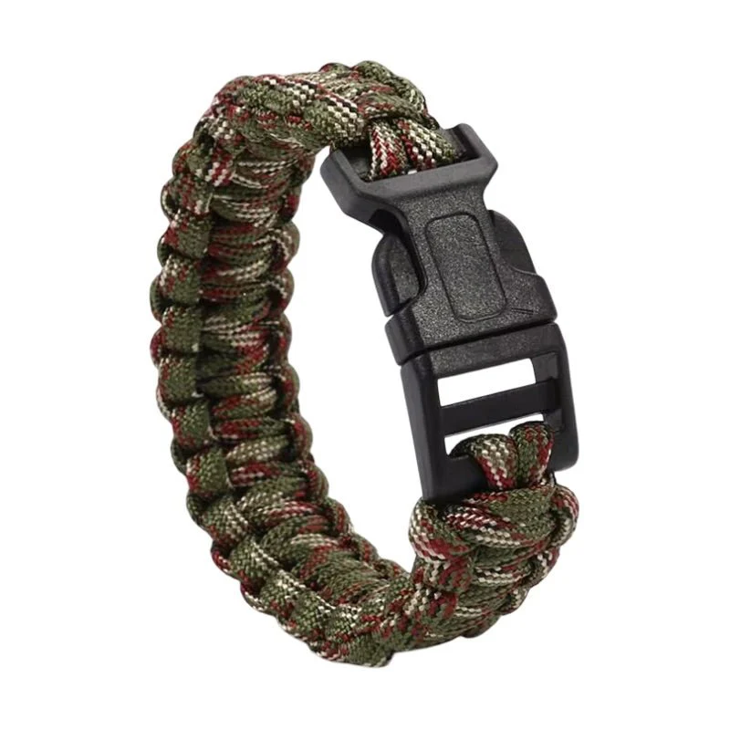 Bracelet en paracorde multifonction, bracelet de survie pour randonnée et aventure, corde déployable, modèle Simio – Image 8