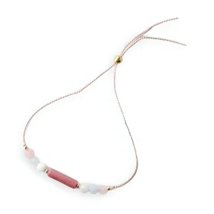 Bracelet fin en pierres naturelles, pour femme, modèle Elysande