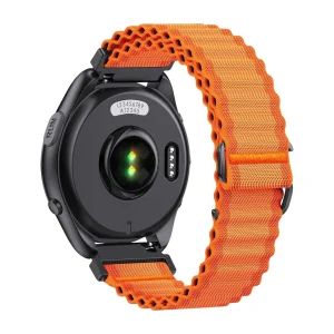 Bracelet Garmin Watch Quick Release et Ice Watch, sport en nylon ondulé, confortable et résistant, pour montre connectée 20mm ou 22mm, style outdoor, modèle Ipase