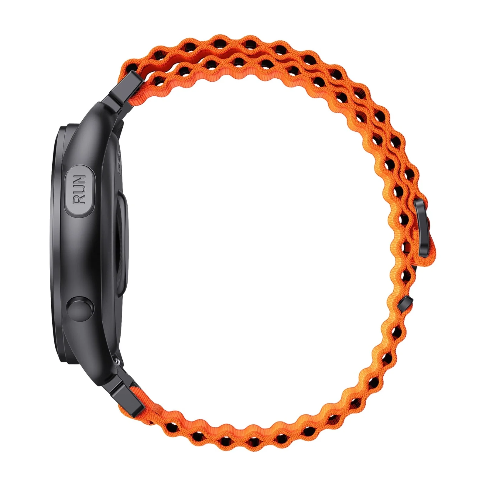 Bracelet Garmin Watch Quick Release et Ice Watch, sport en nylon ondulé, confortable et résistant, pour montre connectée 20mm ou 22mm, style outdoor, modèle Ipase – Image 4