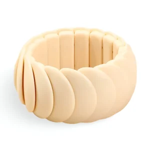 Bracelet jonc épais, en acrylique, pour femme, modèle Nivara