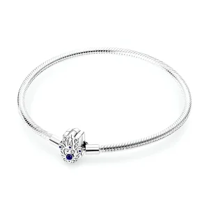 Bracelet pour charm, personnalisable, main de fatma, pour femme, modèle Mireya