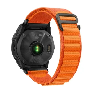 Bracelet pour montre connectée, en nylon résistant, avec attache rapide, compatible montres Garmin Quick Fit, modèle Haki