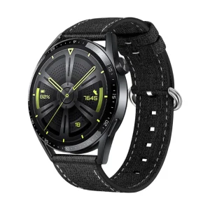 Bracelet Samsung Watch / Huawei / Garmin / Ice Watch, montre tissu nylon, boucle ardillon, résistant à l’eau, confortable et léger, modèle Nicole