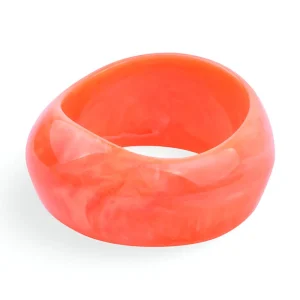 Bracelet unicolore, en acrylique, pour femme, modèle Thalina