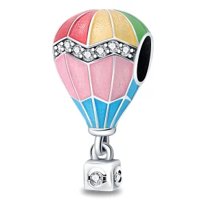 Charm montgolfière, pour femme, modèle Thais