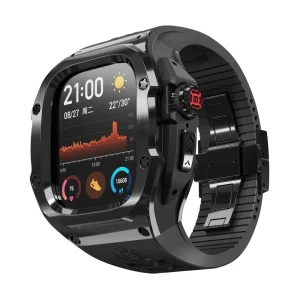 Coque intégrale pour Apple Watch Ultra 49 mm, protection métal renforcée, design robuste, idéale pour usage intensif, modèle Jaydon