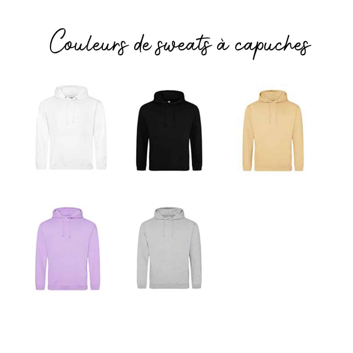 Sweat personnalisé homme femme broderie chiffres romains – Image 2
