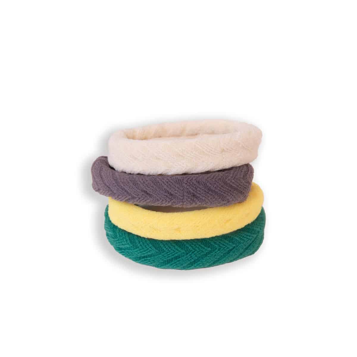 Pack élastiques cheveux résistants femme – Tons de Terre