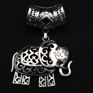 Bijou d’écharpe -Eléphant