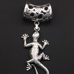 Bijou d’écharpe -Gecko