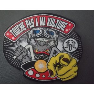 PATCH MONKEY « TOUCHE PAS À MA KULTURE »